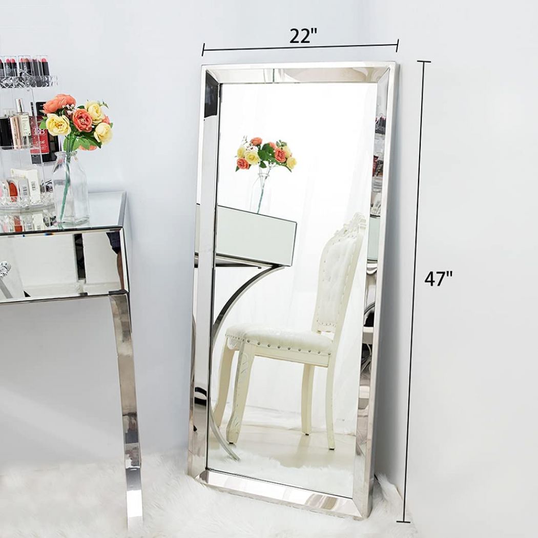 Stainless Steel Frame Beauty Salon Makeup Mirror